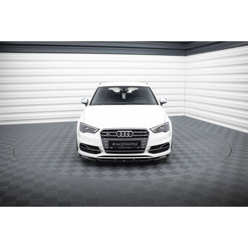 Spoiler Delantero Maxton Design V2 para Audi S3 A3 S-Line 8V