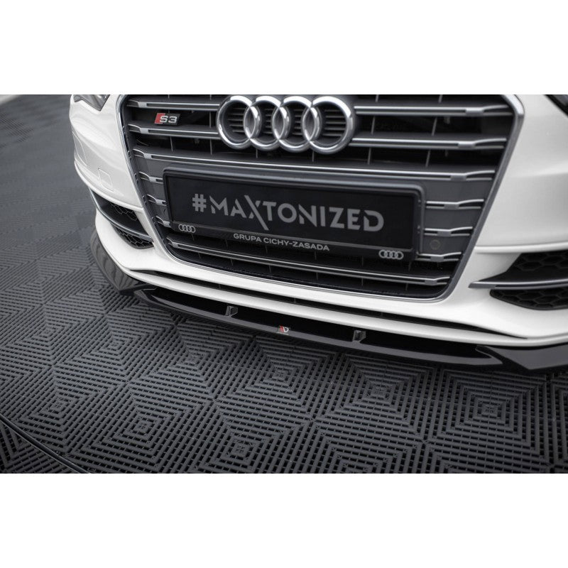 Spoiler Delantero Maxton Design V2 para Audi S3 A3 S-Line 8V