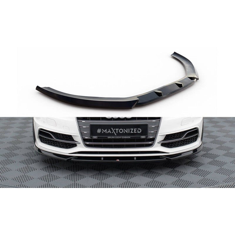 Spoiler Delantero Maxton Design V2 para Audi S3 A3 S-Line 8V