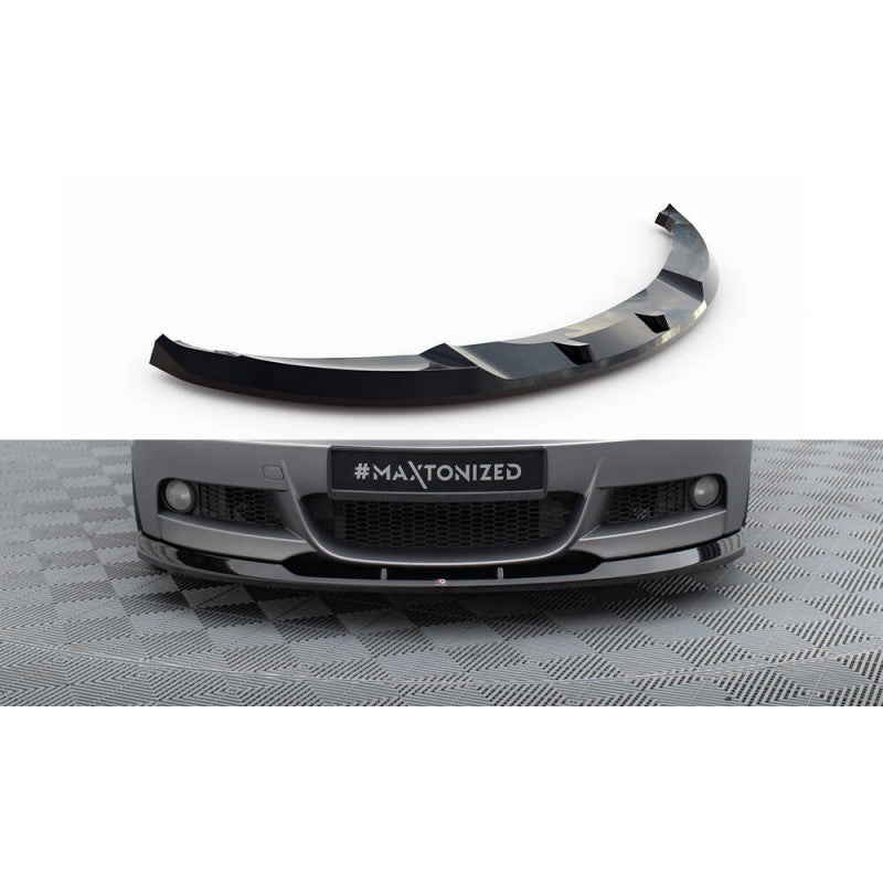 Lip Frontal V2 Maxton Design para BMW Serie 1 E82 M-Pack