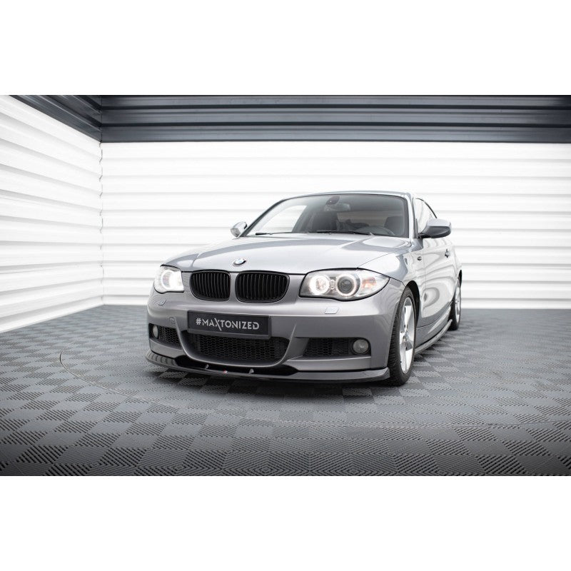 Lip Frontal V2 Maxton Design para BMW Serie 1 E82 M-Pack