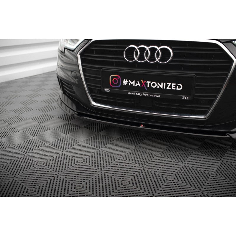 Spoiler Delantero Lip V.2 Maxton Design Audi A3 Sportback 8V FL