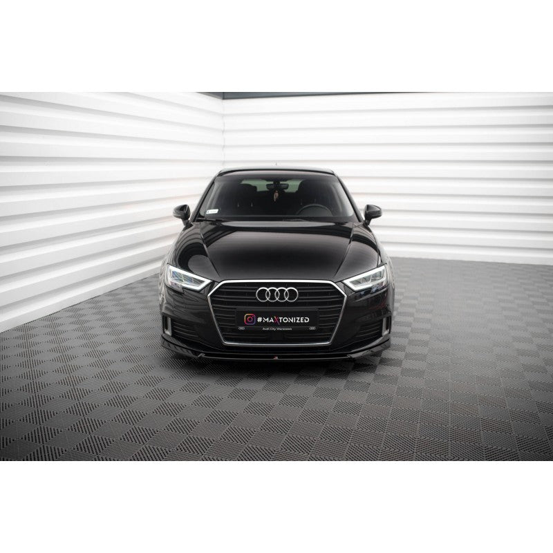 Spoiler Delantero Lip V.2 Maxton Design Audi A3 Sportback 8V FL