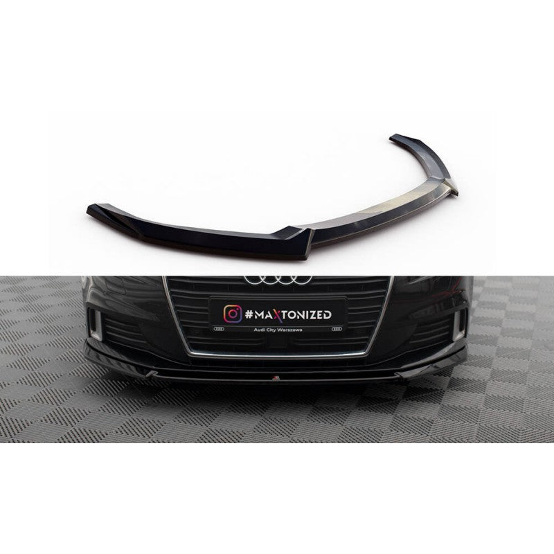 Spoiler Delantero Lip V.2 Maxton Design Audi A3 Sportback 8V FL