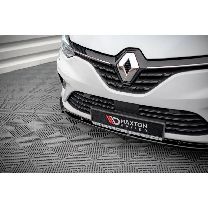 Maxton Design Lip Delantero V.2 Deportivo Renault Clio Mk5 ABS Brillante