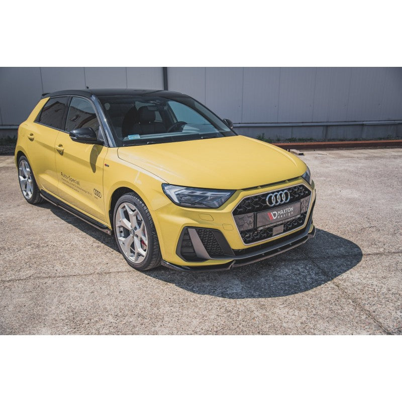 Lip Spoiler Delantero V.3 Maxton Design Audi A1 S-Line GB