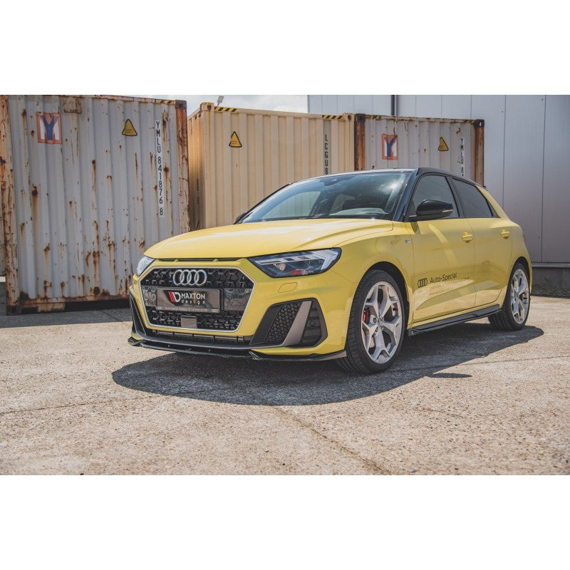 Lip Spoiler Delantero V.3 Maxton Design Audi A1 S-Line GB