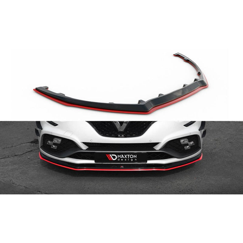 Lip Delantero Maxton Design V.3 Deportivo para Renault Megane RS Mk4 2018+