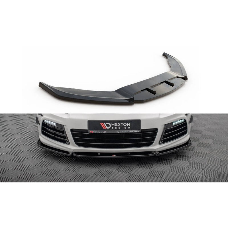 Spoiler Delantero Deportivo Maxton Design V.3 para VW Scirocco Mk3 R 2008-2014 ABS