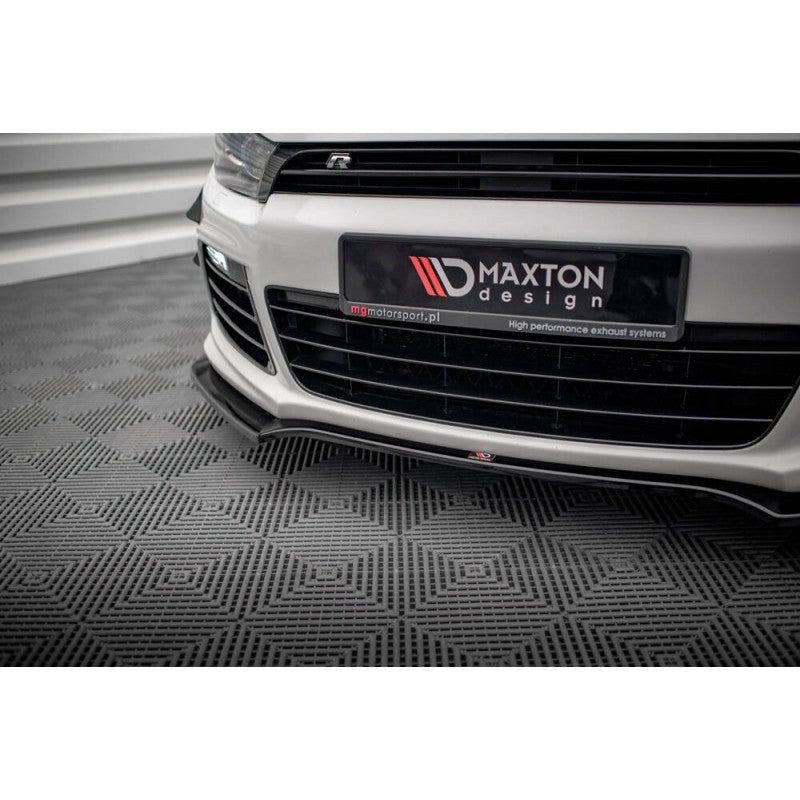 Lip Delantero V.4 Maxton Design VW Scirocco Mk3 R (2008-2014) ABS