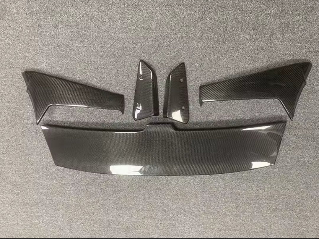 Alerón estilo GT en fibra de carbono real para Volkswagen Golf 7 / 7.5 (2014–2018)