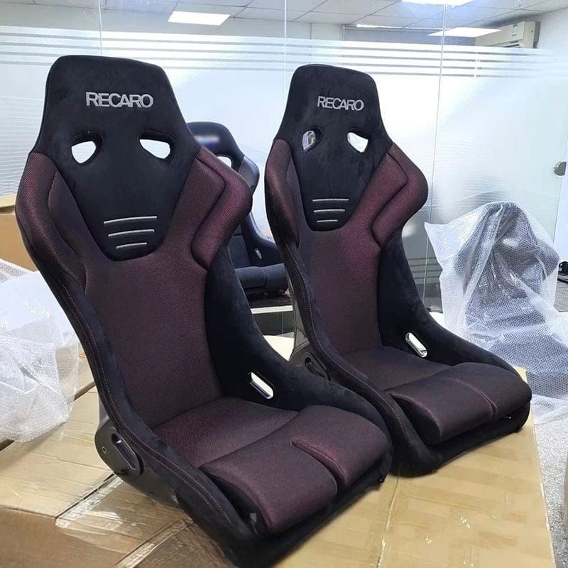 Asiento Bucket Deportivo Fijo Universal RSG M con Guías – Alcántara y Colores