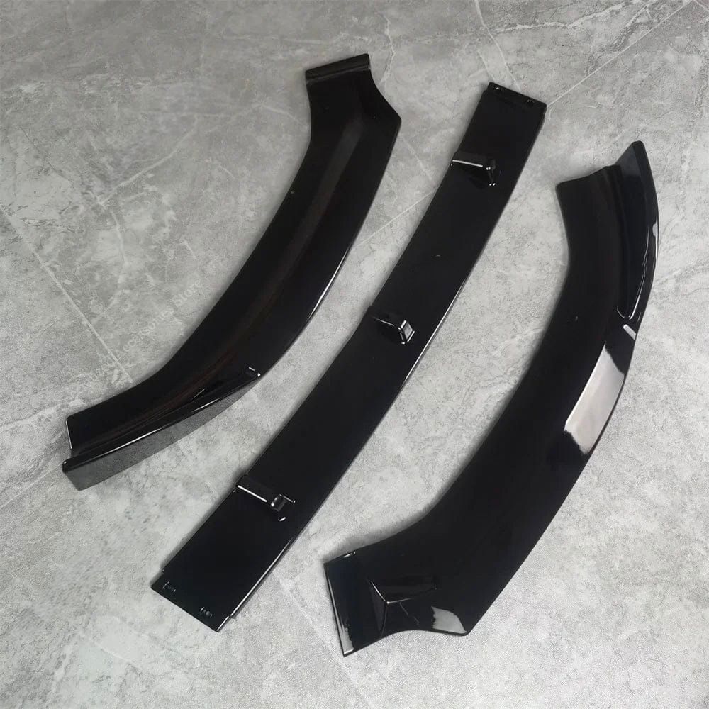 Lip delantero negro brillo para Audi A3/S3 8V (2017-2020) S-Line