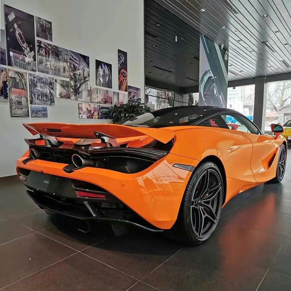 Vinilo Envolvente Naranja McLaren Brillante – Rotulación Completa de Coche