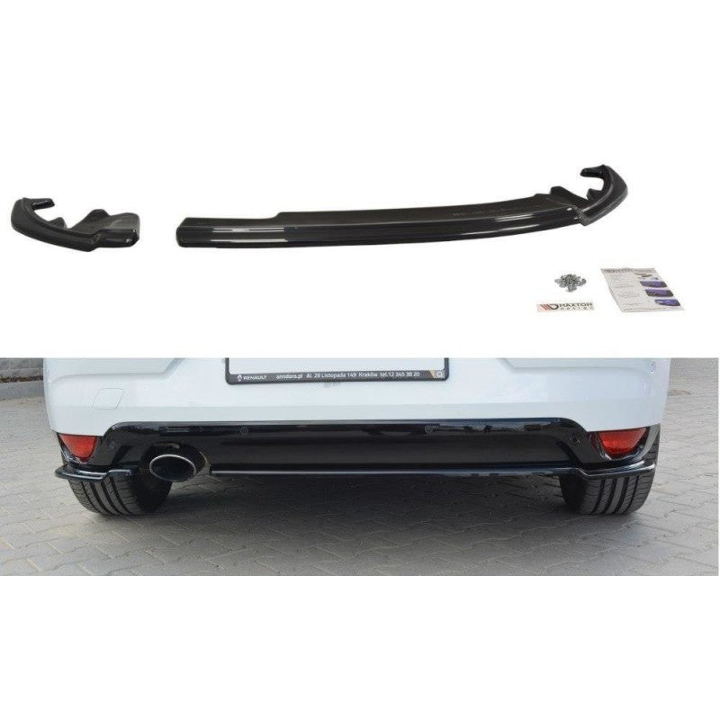 Splitter Trasero Central Maxton Design Deportivo para Renault Megane Mk4