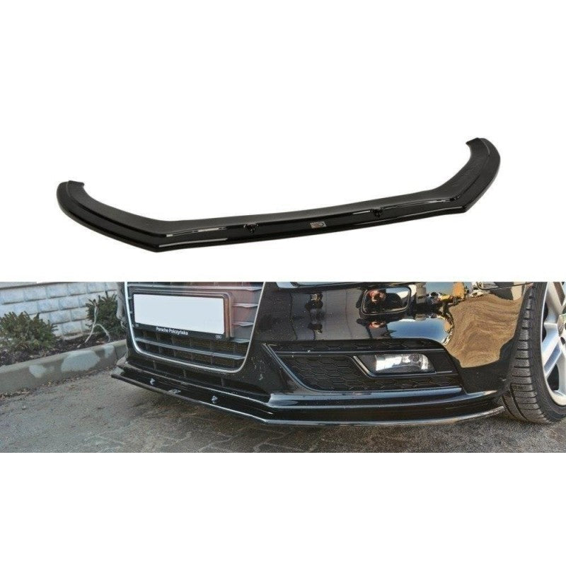 Splitter Delantero Maxton Design V.1 para Audi A4 B8 FL