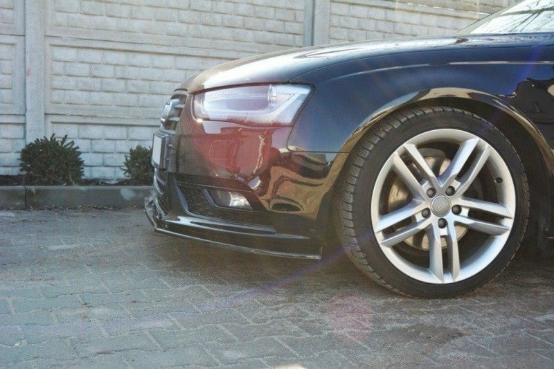 Splitter Delantero Maxton Design V.1 para Audi A4 B8 FL