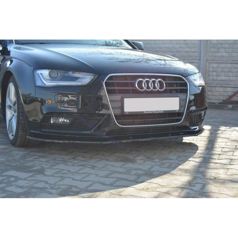 Splitter Delantero Maxton Design V.1 para Audi A4 B8 FL