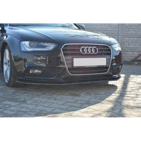 Splitter Delantero Maxton Design V.1 para Audi A4 B8 FL