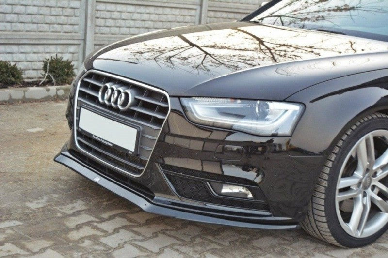 Splitter Delantero Maxton Design V.2 para Audi A4 B8 FL