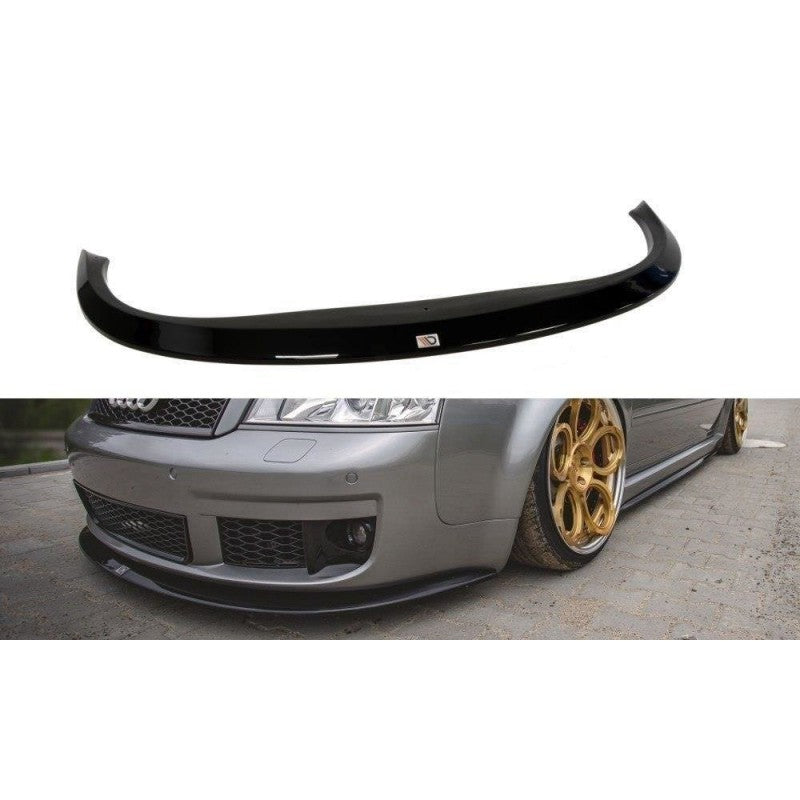 Splitter Delantero Maxton Design Audi RS6 C5 Aerodinámico Negro Brillante ABS