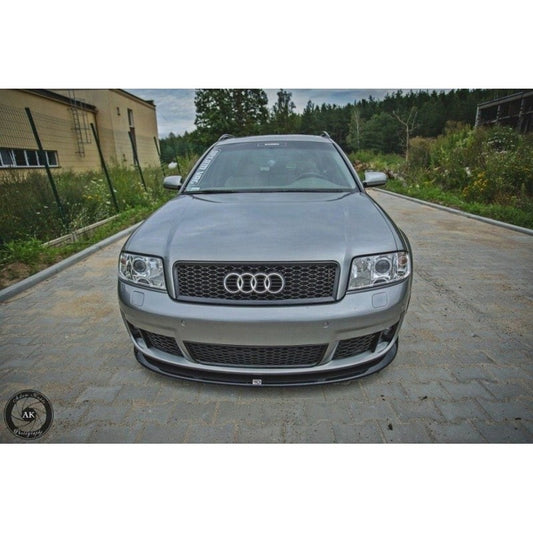 Splitter Delantero Maxton Design Audi RS6 C5 Aerodinámico Negro Brillante ABS