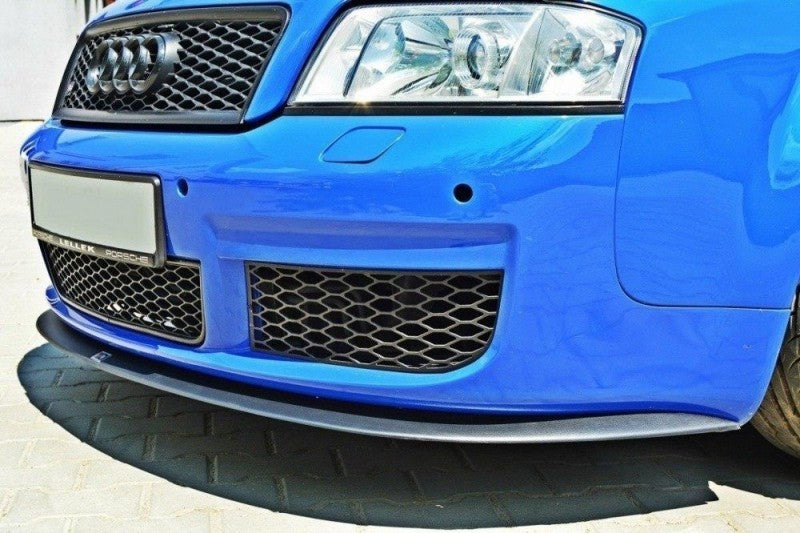 Splitter Delantero Maxton Design Audi RS6 C5 Aerodinámico Negro Brillante ABS