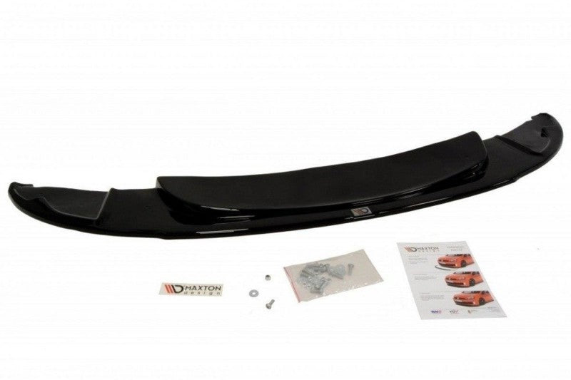 Splitter Delantero Deportivo Maxton Design BMW Serie 1 E87 M-Design Negro Brillante