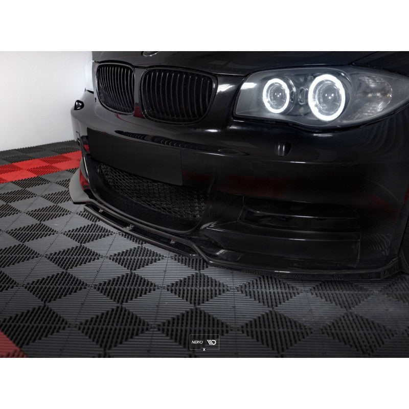 Splitter Delantero V1 Maxton Design para BMW Serie 1 E82 M-Pack