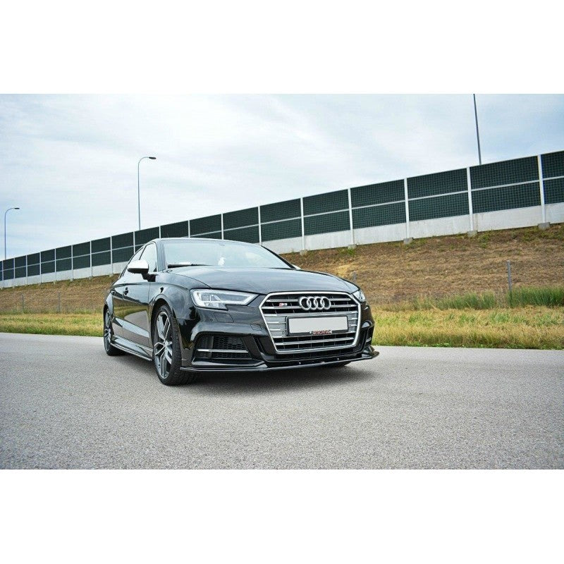 Splitter Delantero V2 Maxton Design para Audi S3 8V Facelift