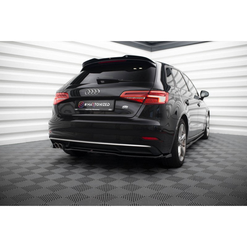Splitter Delantero Maxton Design para Audi A3 Sportback 8V FL