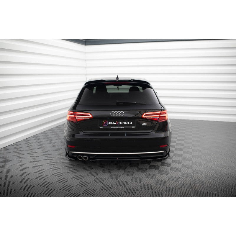 Splitter Delantero Maxton Design para Audi A3 Sportback 8V FL