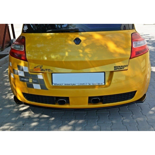 Splitter Maxton Design Renault Megane Mk2 FL RS Deportivo ABS Negro Brillante