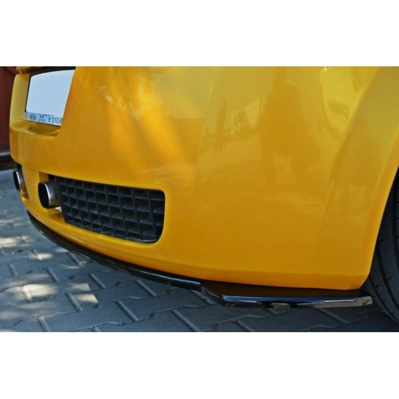 Splitter Maxton Design Renault Megane Mk2 FL RS Deportivo ABS Negro Brillante