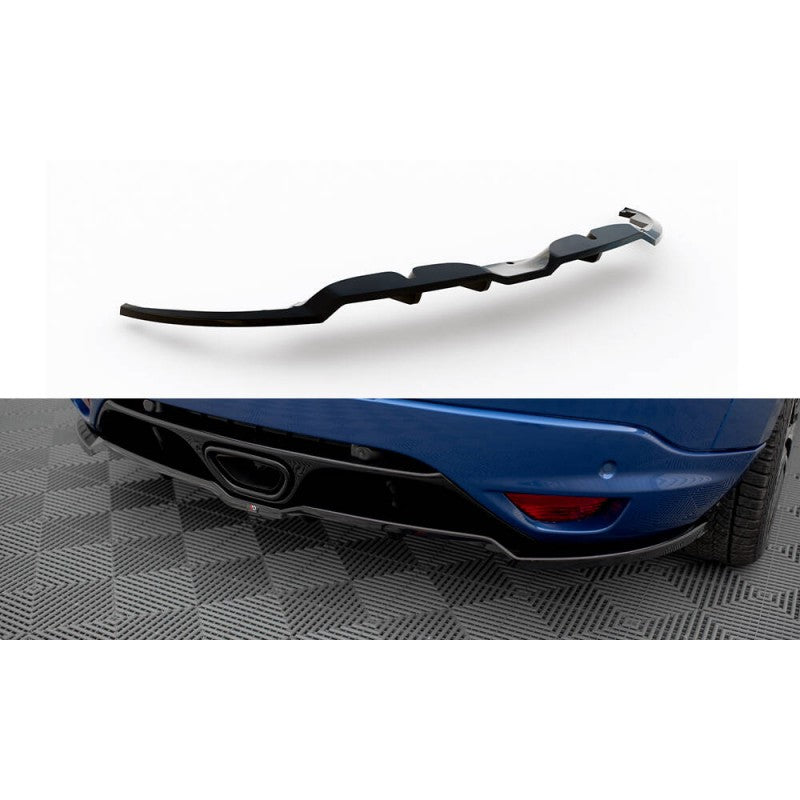 Splitter Trasero Maxton Design Deportivo Renault Megane RS Mk3 Estilo Mejorado