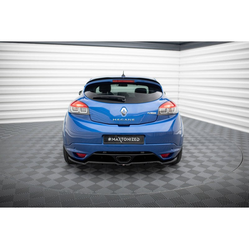 Splitter Trasero Maxton Design Deportivo Renault Megane RS Mk3 Estilo Mejorado