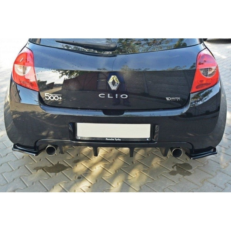 Maxton Design Flaps Traseros Deportivos Renault Clio RS Mk3 Estilo Agresivo