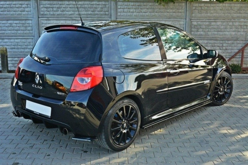 Maxton Design Flaps Traseros Deportivos Renault Clio RS Mk3 Estilo Agresivo