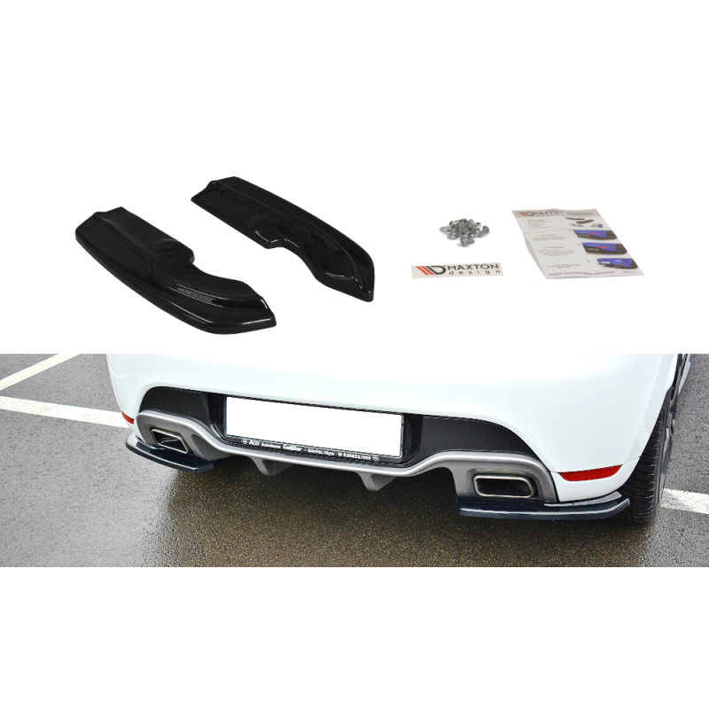 Alerones Laterales Traseros Maxton Design Renault Clio RS Mk4 ABS Duradero
