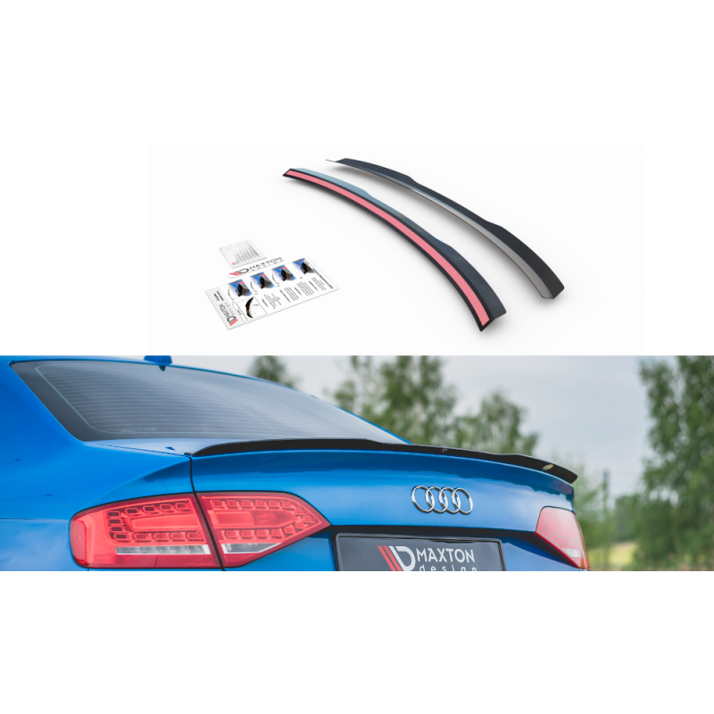 Extensión Alerón Maxton Design para Audi A4 B8 S-Line Sedán