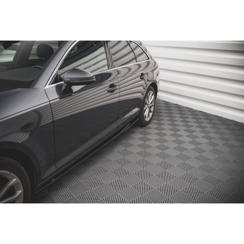 Taloneras Laterales Maxton Design para Audi A4 Avant B9 en Plástico ABS