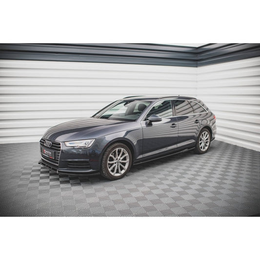 Taloneras Laterales Maxton Design para Audi A4 Avant B9 en Plástico ABS