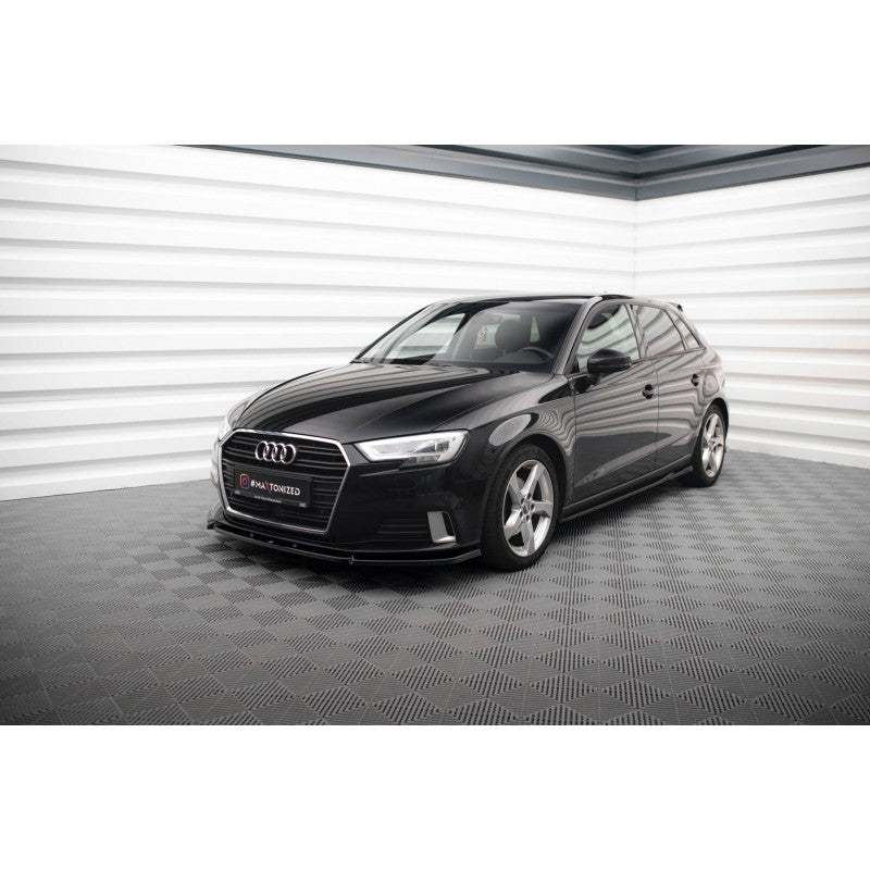 Taloneras Maxton Design Audi A3 Sportback 8V FL Aerodinámicas Negras