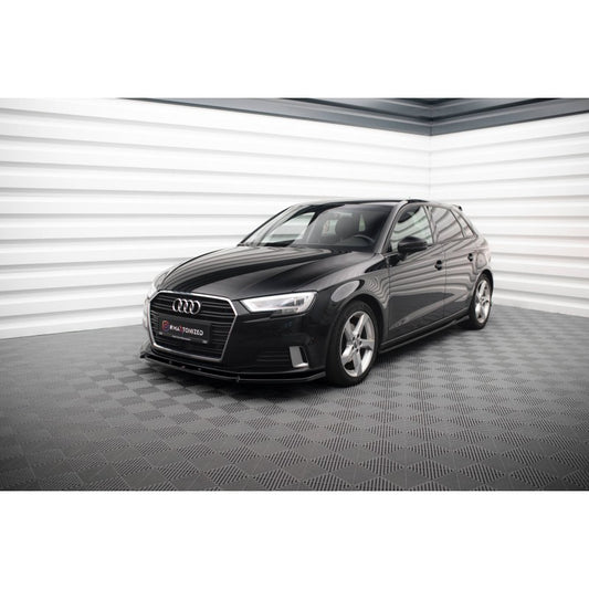 Taloneras Maxton Design Audi A3 Sportback 8V FL Aerodinámicas Negras