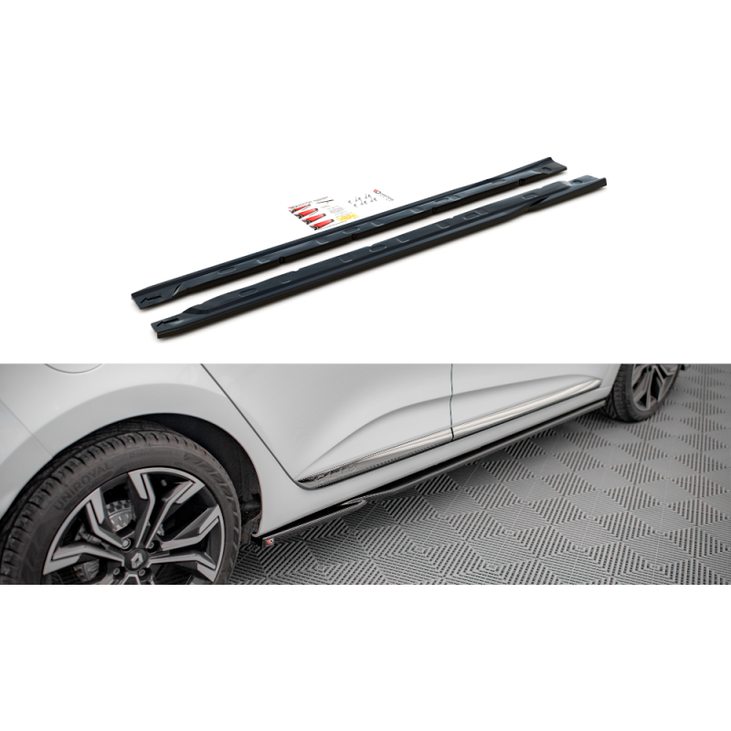 Taloneras Laterales Maxton Design Renault Clio Mk5 2019-2023 ABS Protección UV
