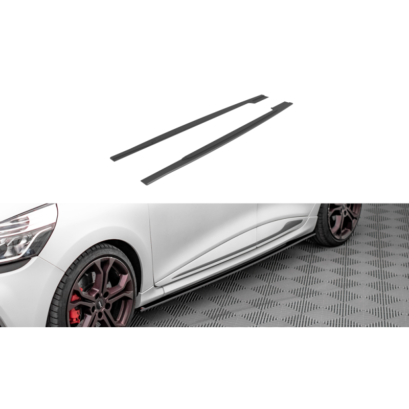 Taloneras Laterales Maxton Street Pro Renault Clio RS Mk4 Diseño Aerodinámico ABS