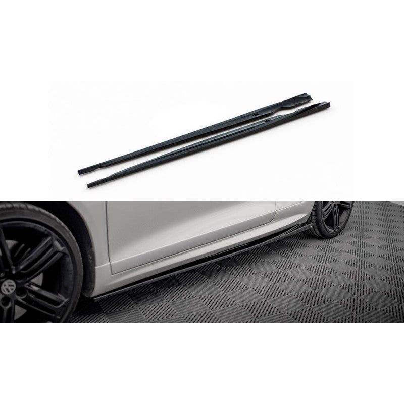 Taloneras Laterales V.2 Maxton Diseño Deportivo VW Scirocco Mk3 R Premium