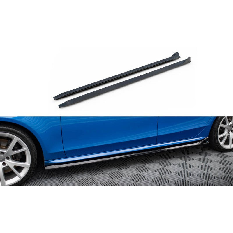 Taloneras Deportivas V.4 Maxton Design para Audi A4 B8 S-Line y S4